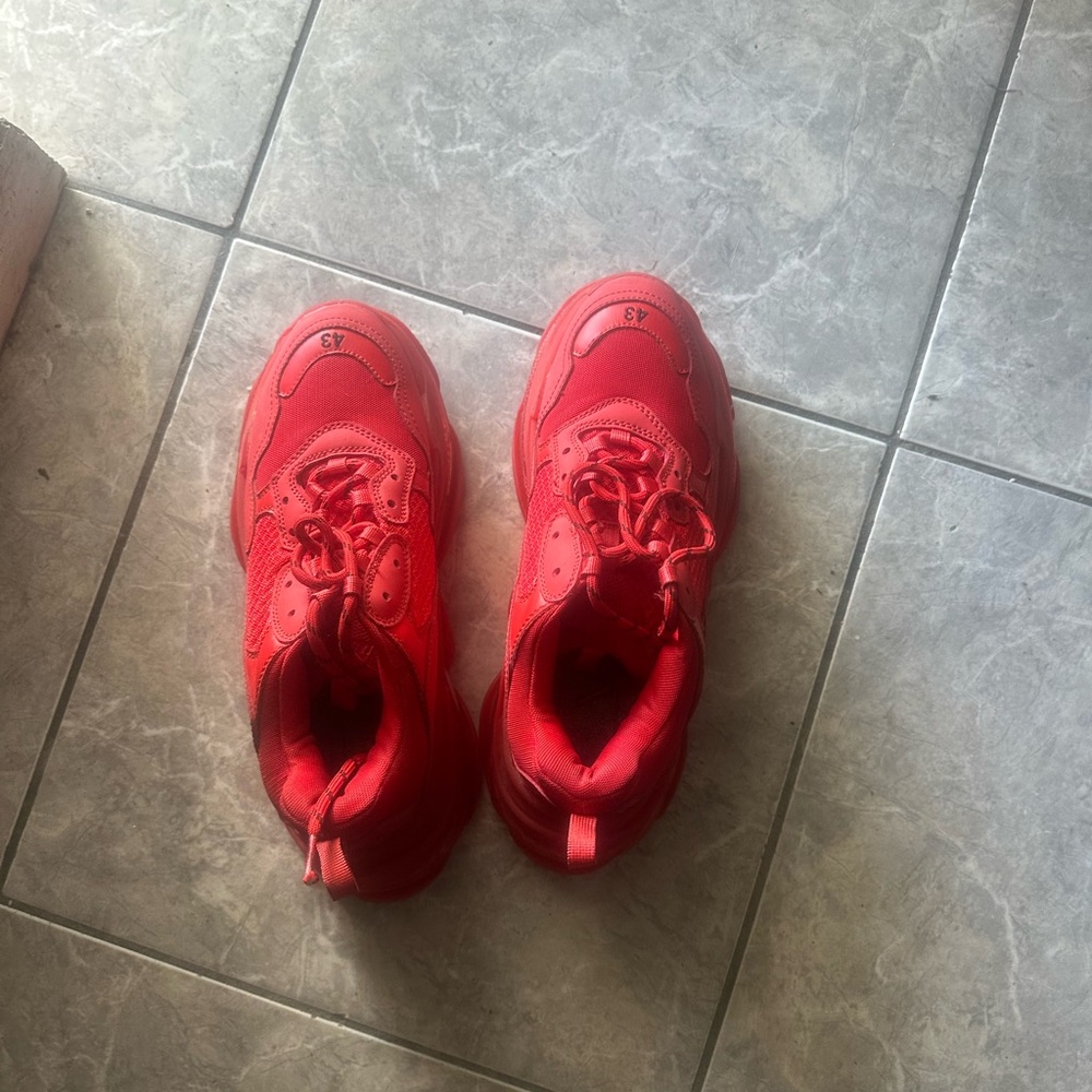 Stylish Red Kids Shoes